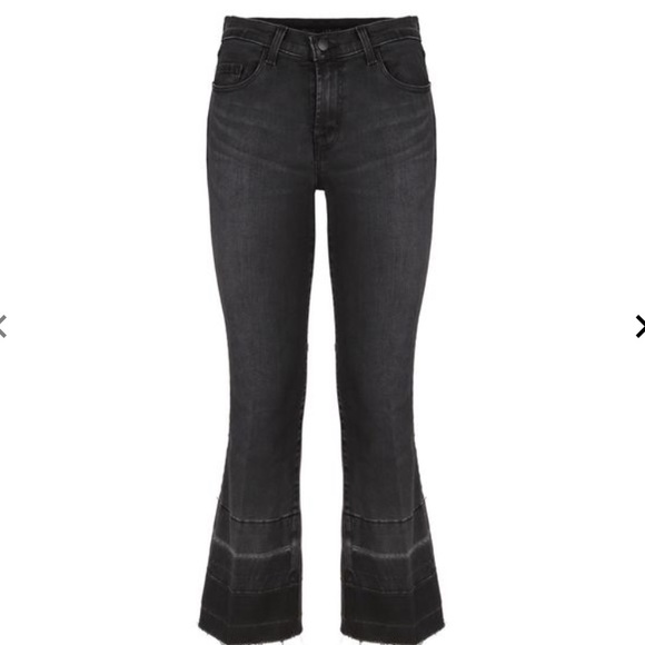 NWT Jbrand Selena flared crop Jean - Picture 2 of 4